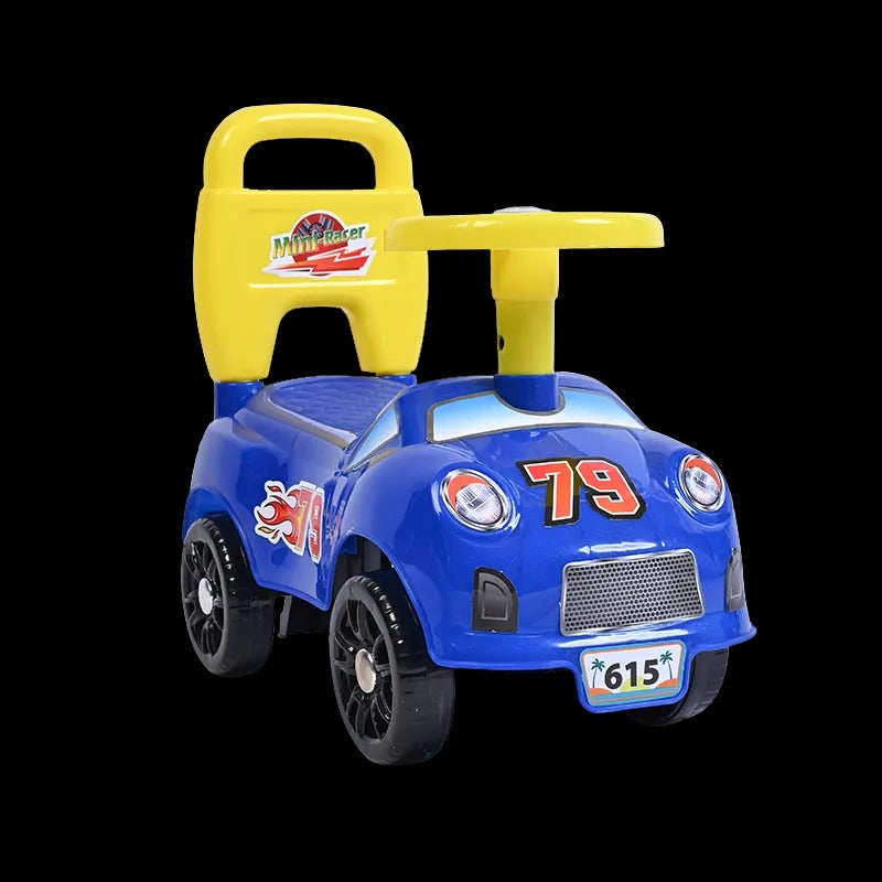 Mini Raser With Music Ride on Tolo Push Car 4 Wheel Car For Kids BD052